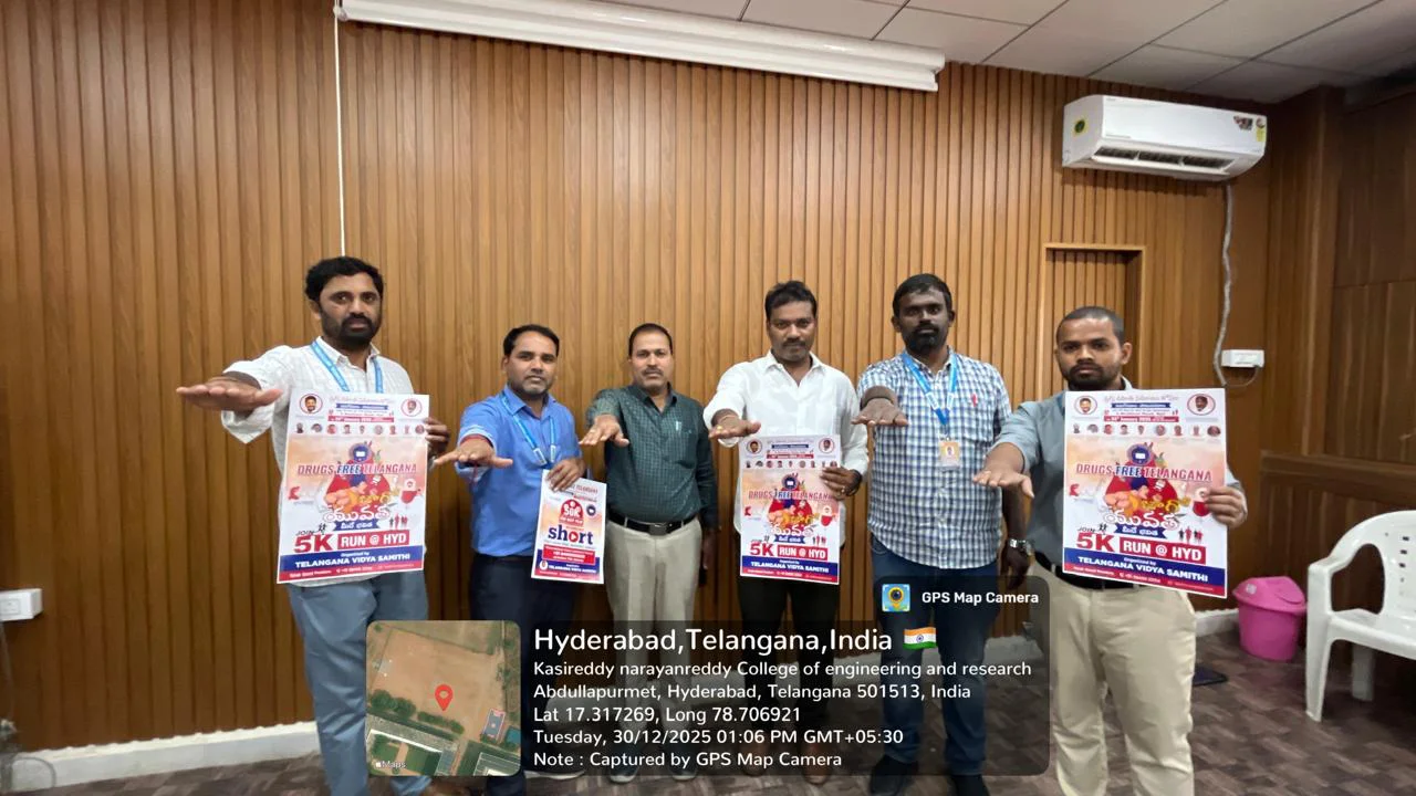 Drug free Telangana awareness program in college campus 30.12.2025 - 4